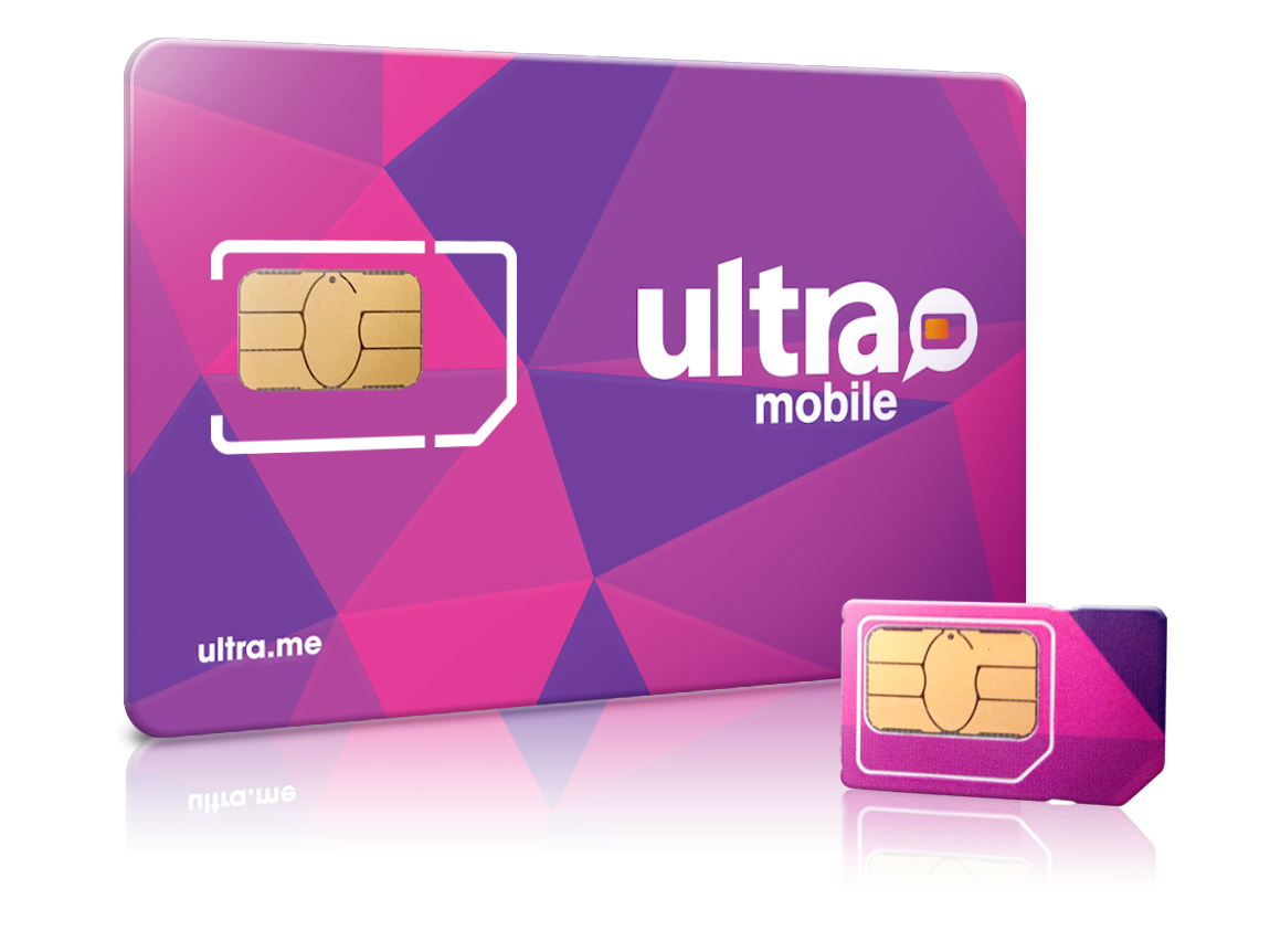 Ultra Mobile Triple Punch Sim Card