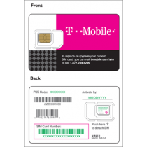 T-Mobile Triple Punch Sim Card