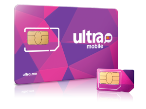 Ultra Mobile Triple Punch Sim Card